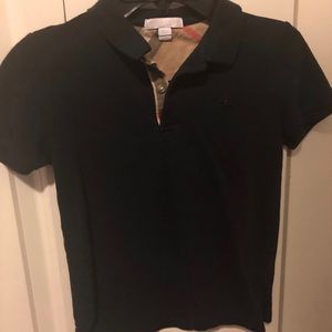 Burberry 3 button collar shirt